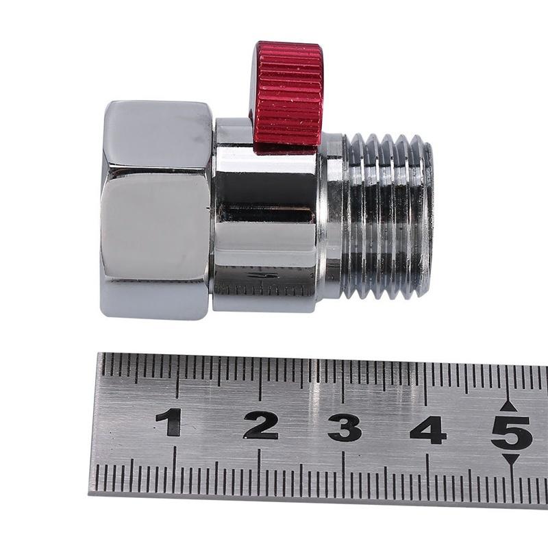 G1/2" Shut OFF Valve Straight Through Valve Sprinkler Shower Head Quick Switch