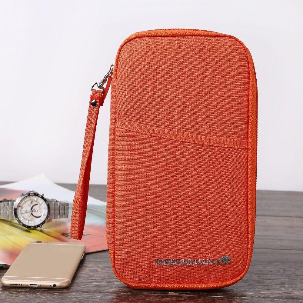 RFID Passport Bag Family Cards Tickets Organizer New Passport Holder  Travel Accessories