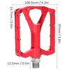 JT03 Mountain Bike Aluminum Alloy Pedal Non-Slip   Foot Rest Cycling Accessory(Black )