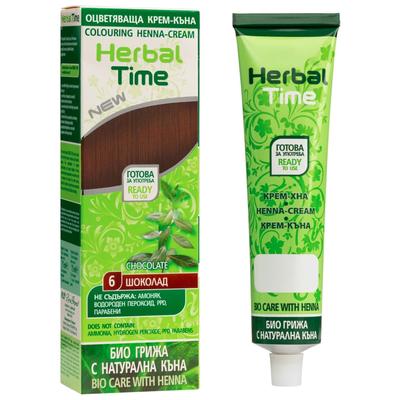 Creme Colorante Henna Chocolate-Tonalidade Henna Nº. 6 Chocolate