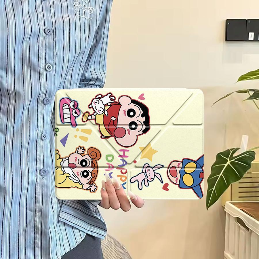 Holder Cover Tablet Case For iPad Mini 6 7 Pro 2025 Air 4 5 M3 M2 1 2 M4 11inch Pro 11th 10th 9th 8th 7th 12.9inch Cool Cra-yons