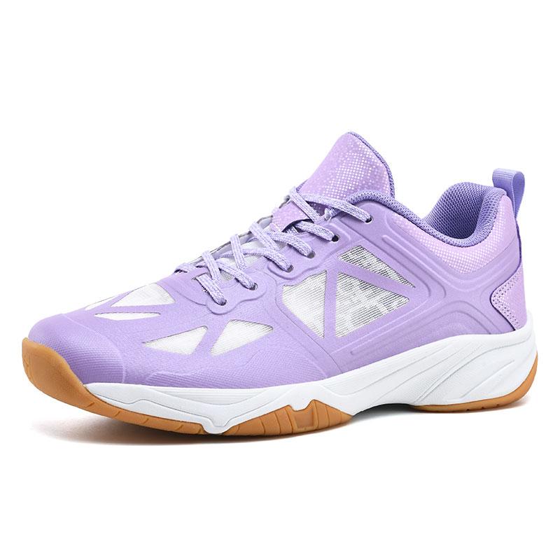 36-46 Paar Stoßdämpfende Rutschfeste Atmungsaktive Badmintonschuhe Tennisschuhe Tischtennisschuhe Sportschuhe