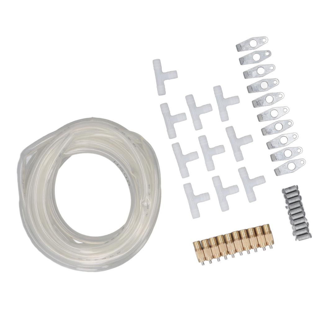 Poidło smoczkowe dla królika z przezroczystym wężem 0,3 cala 16,4 stopy Całkowicie miedziane Łatwe w instalacji Automatyczne