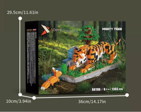 1303Pcs Superior-Grade Animal High-Standard Assembly First-Class Construction-Blocks Premium-Quality Moc Collection Kit - First-Class Forest