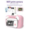 Kid Camera Children 1080P Digital Camera Thermal Print 3.5Inch IPS Screen 180° Rotatable 4K Lens Photo Selfie 32GB Memory Card
