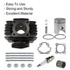 40mm 50cc Engine Cylinder Piston Ring Gasket Top End Rebuild Kit for Yamaha PW50 QT50 PW 50 Kids Mini Bike off-road Motorcycle