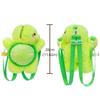 Animals Green Turtle Plush Backpack Phone Bag Cartoon Plush Schoolbag  Lady