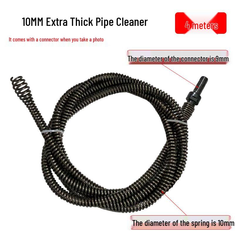 Powerful Pipe & Sewer Spring Unclogger