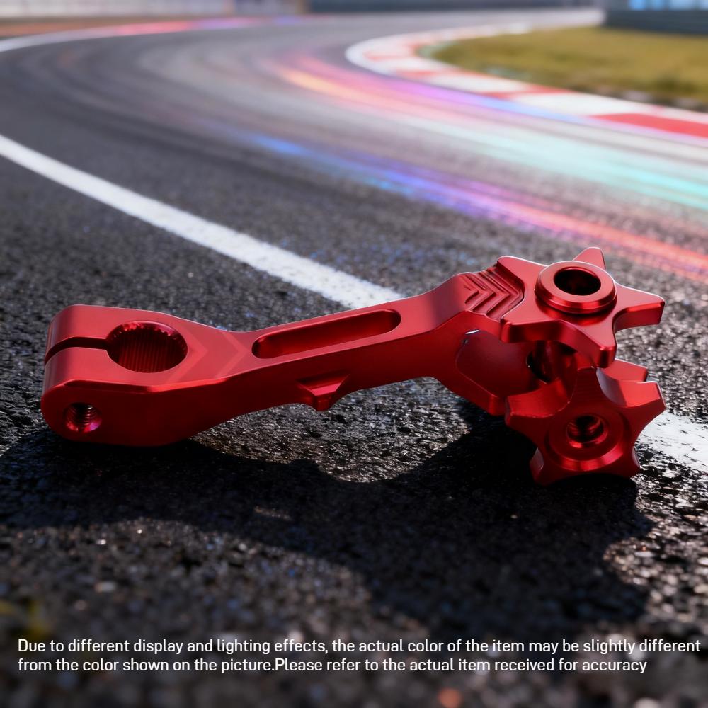 Motorcycle off-road vehicle modification accessories CNC five pointed star rear brake arm suitable for all vehicle models