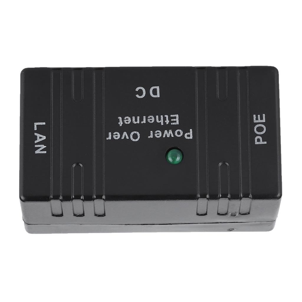 Mini POE Combiner Separator Universal RJ45 Connector AP Network Bridge POE Injector Black