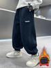 Boys' Thickened Fleece-Lined Corduroy Pants - New 2025 Autumn/Winter Collection