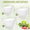 3pcs Nut Milk Bags Cheese Cloth Bag Yogurt,Juice,Coffee-Food-Safe Gauze Filtering Bag Tea Yogurt Coffee Filter Strainers Bag