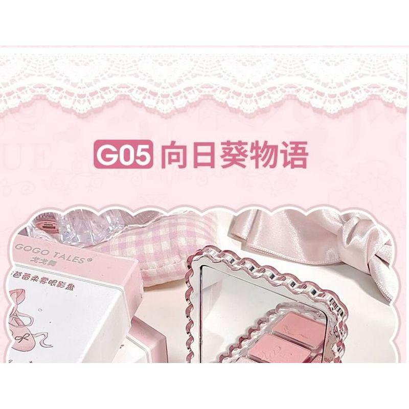 GOGO TALES - Sweet Ballet Soft Mist Eyeshadow Palette - 6 Colors
