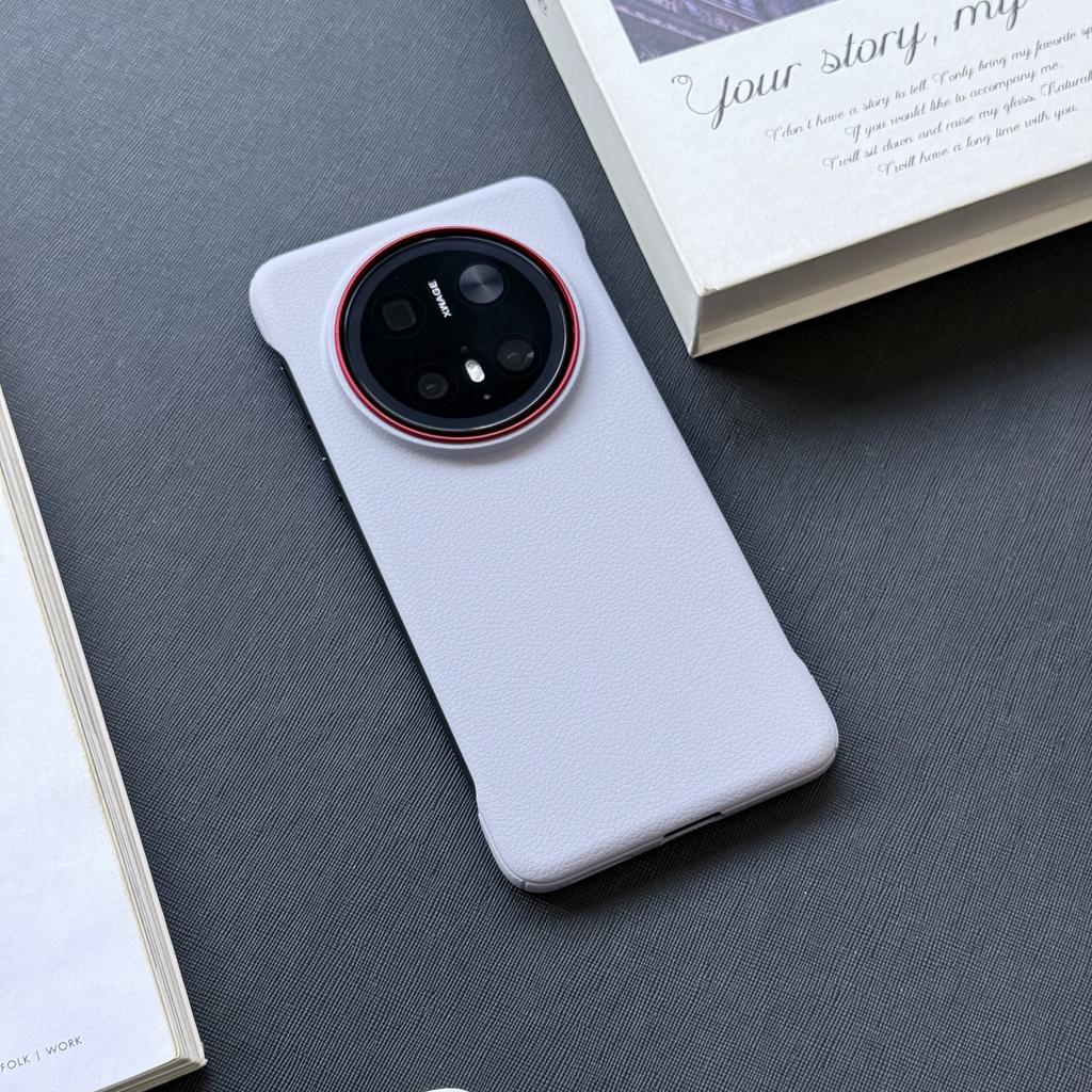Per Custodia Huawei Mate 80 Pro Nuova Pelle Opaca Dissipazione del Calore Antiscivolo Anti Impronte Digitali Protezione Copertura Posteriore Per Guscio Mate 80Pro