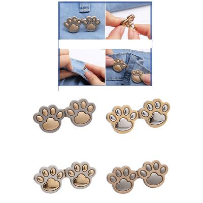 Fermoirs à boutons amovibles pour jean, boucle de taille réglable, boucles de pantalon à pression, rallonge de pantalon, serre-taille pour pantalons amples