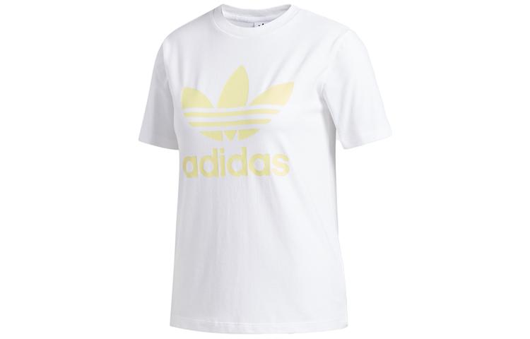 Adidas Originals Set in Sleeve T Shirt Women s White FJ9456 36