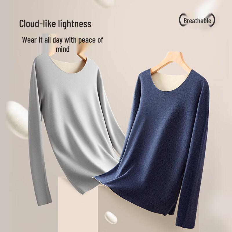 OEING Men's Cashmere Silk Thermal Underwear Set