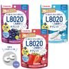[School Dental Supplies] ChuChu Baby L8020 Lactic Acid Bacteria Tablets, 60 Tablets X 3 Packs (1 Pack Each of Yogurt Flavor, Amaou Strawberry Flavor,