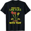 Venus Fly Trap Gift For A Carnivorous Plants Gardener T-Shirt