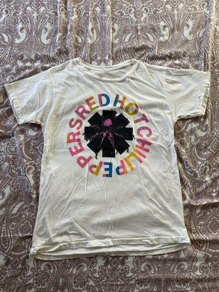 Red Hot Chili Peppers Хлопковая белая футболка всех размеров Унисекс футболка XXXL