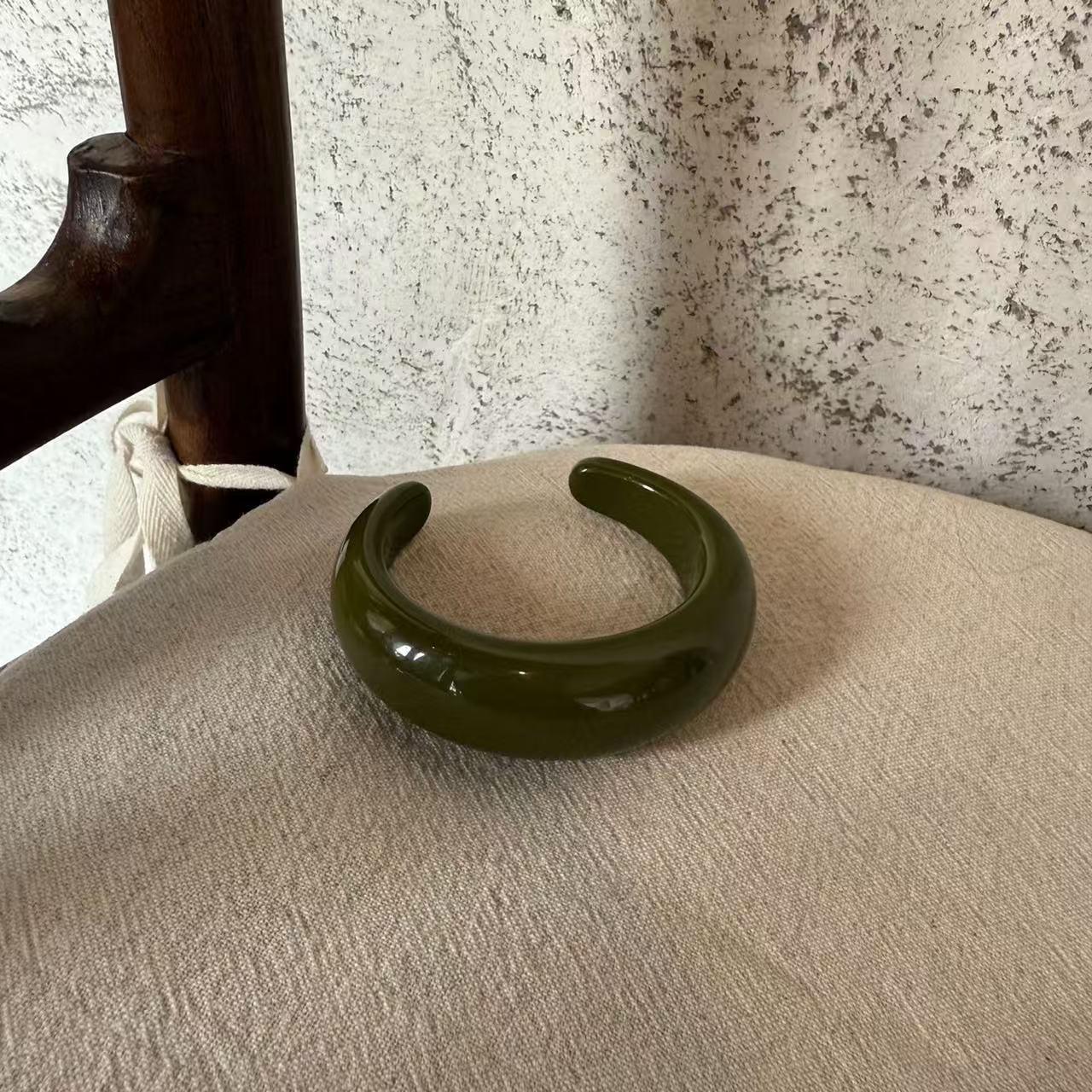 

Резиновый браслет в стиле корейского блогера: Ретро Личность и Универсальные Женские Модные Украшения