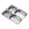 316L Stainless Steel 5-Compartment Lunch Box
