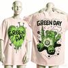 Green Day Hayran Hediyesi Tişört Unisex Unisex Harajuku Oversize Unisex Kısa Kollu Sokak Giyimi Yüksek Kalite Çiftler Rahat Yumuşak
