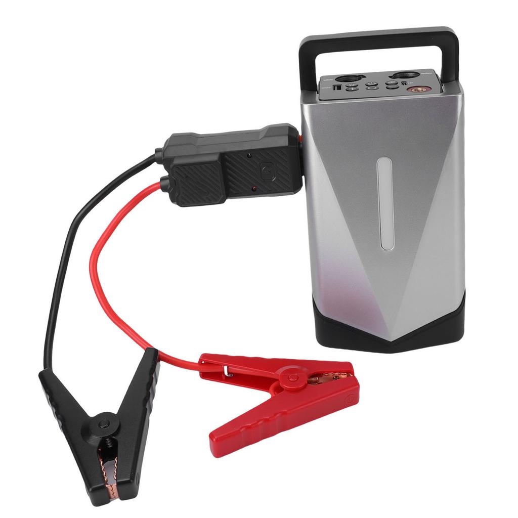 Portable Car Jump Starter 80W 2000A 150PSI Jump Starter Battery Pack Air Pump Tire Inflator with LED Light 12000mAh