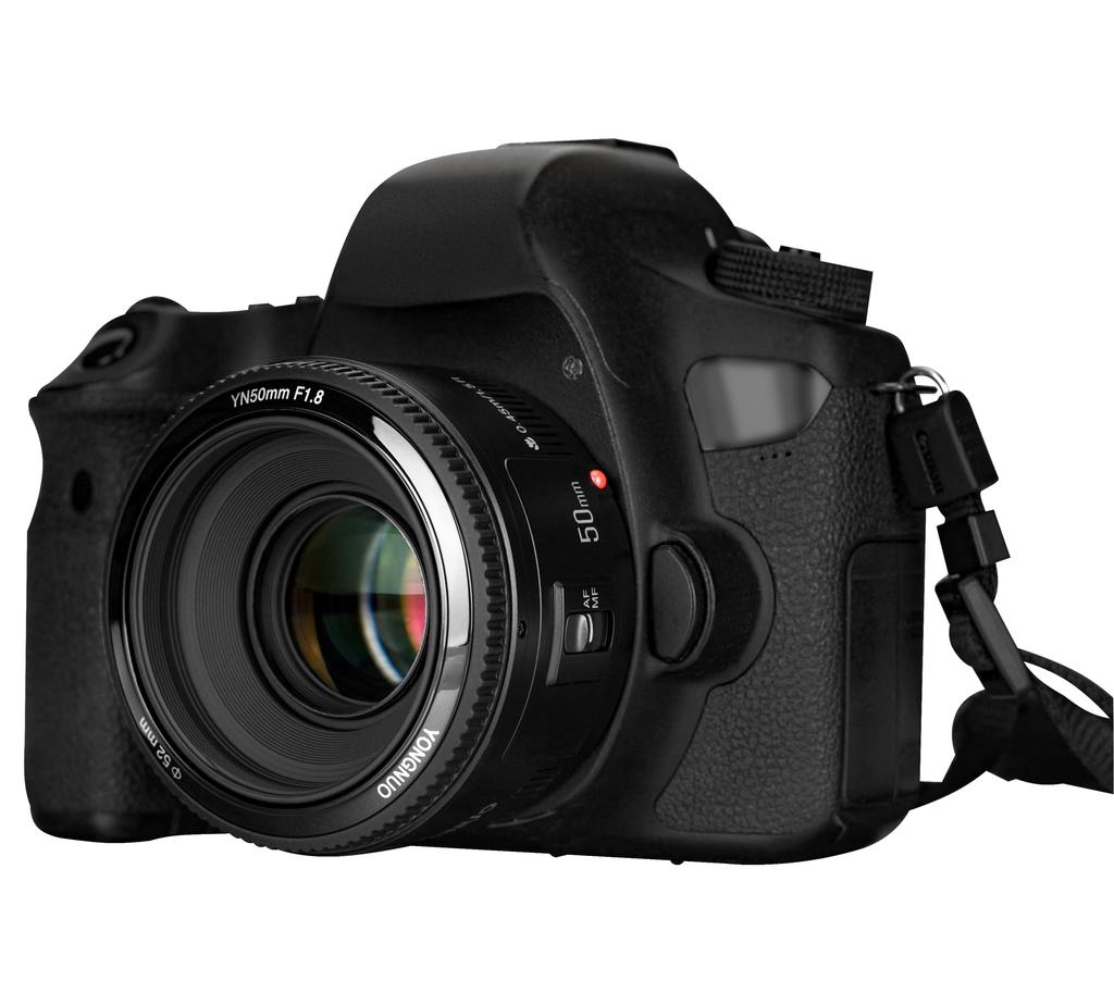 YONGNUO Canon YN50mm Prime Lens for Canon EF Standard Lens F1.8 Mount, Full-Frame Compatible,