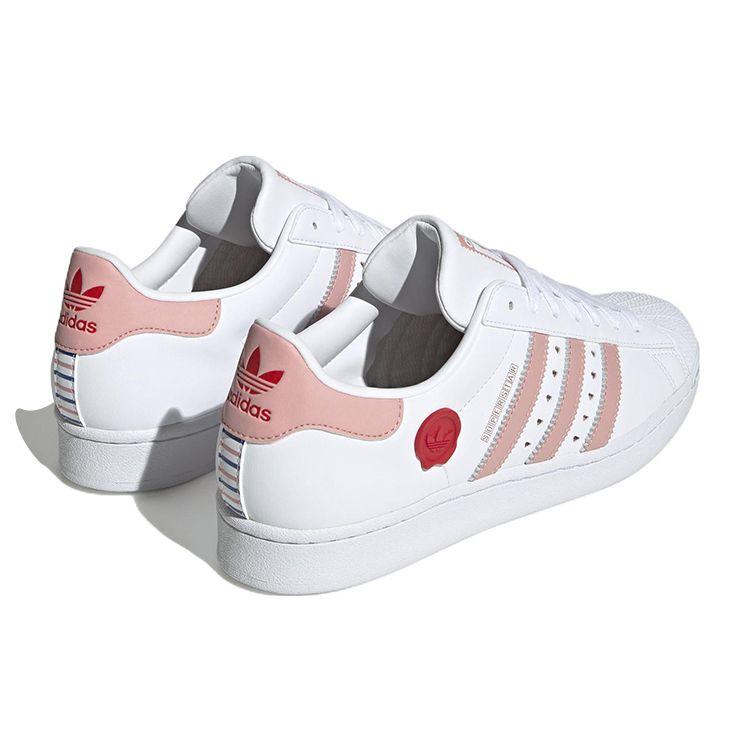 adidas Superstar Valentines Day 2023 - Scarlet Unisex Sneakers White Footwear-White Wonder-Mauve IE6976
