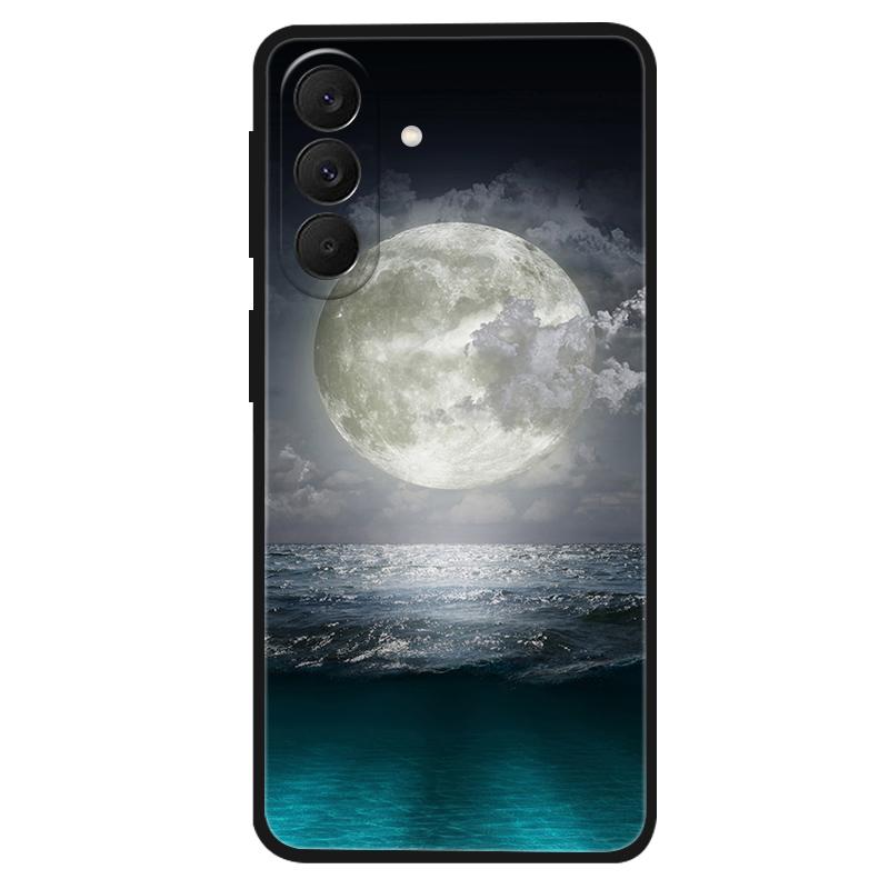 For Samsung Galaxy A57 A37 5G Case Bumper Starry Sky Soft Silicone TPU Back Cover for Samsung A37 A57 Phone Case Cute Cat Cover