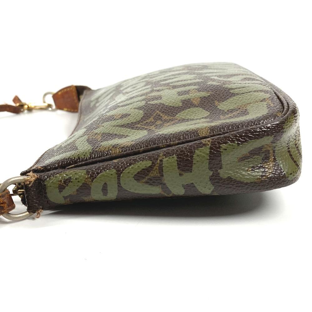 Louis Vuitton M92191 MonogramGraffiti Pochette-Accessoires Pouch Hand Bag