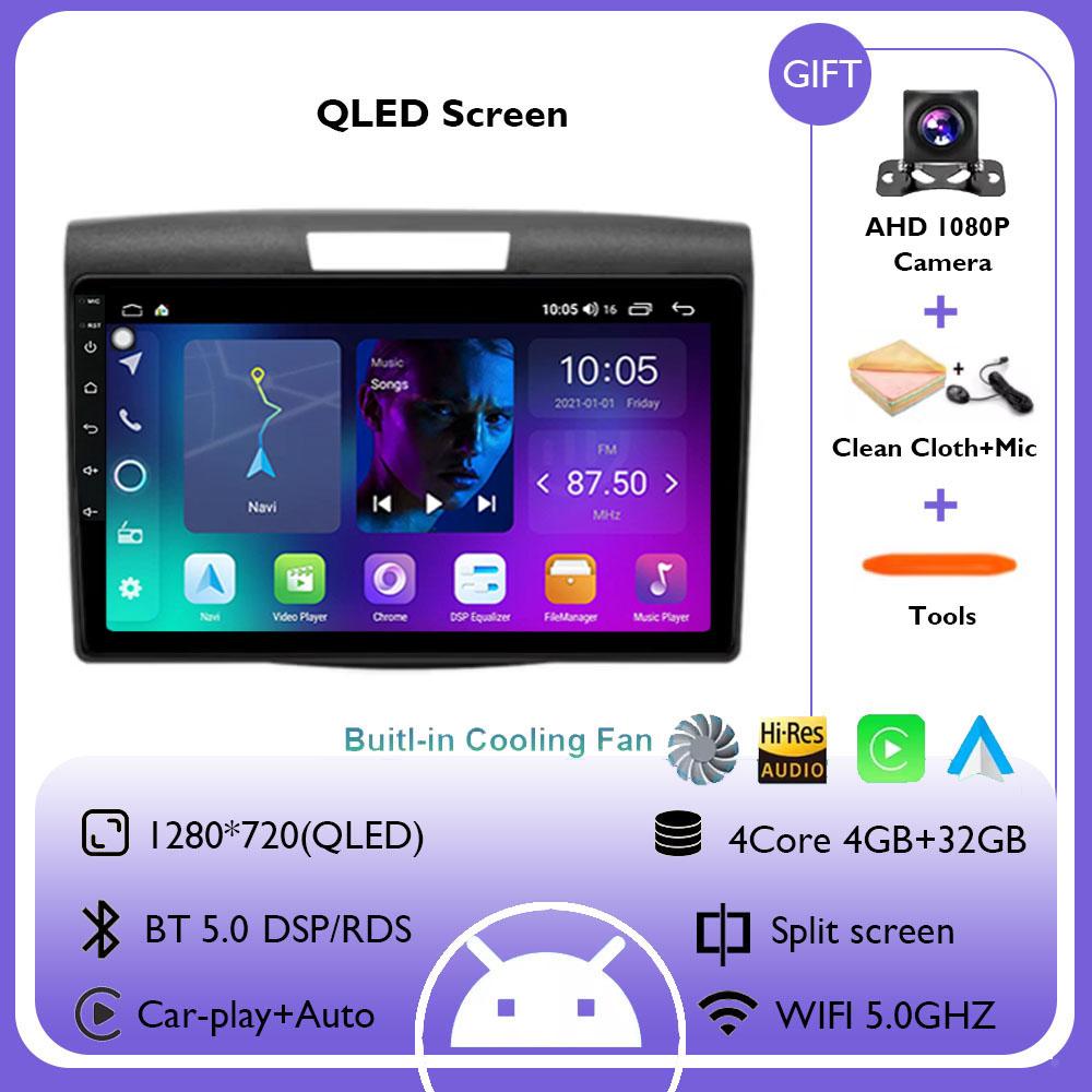 

Android 14 автомобильное радио для Honda CRV CR-V 2012-2016 беспроводной Carplay Android Auto автомобильный стерео мультимедиа навигационный плеер 4G+WIFI