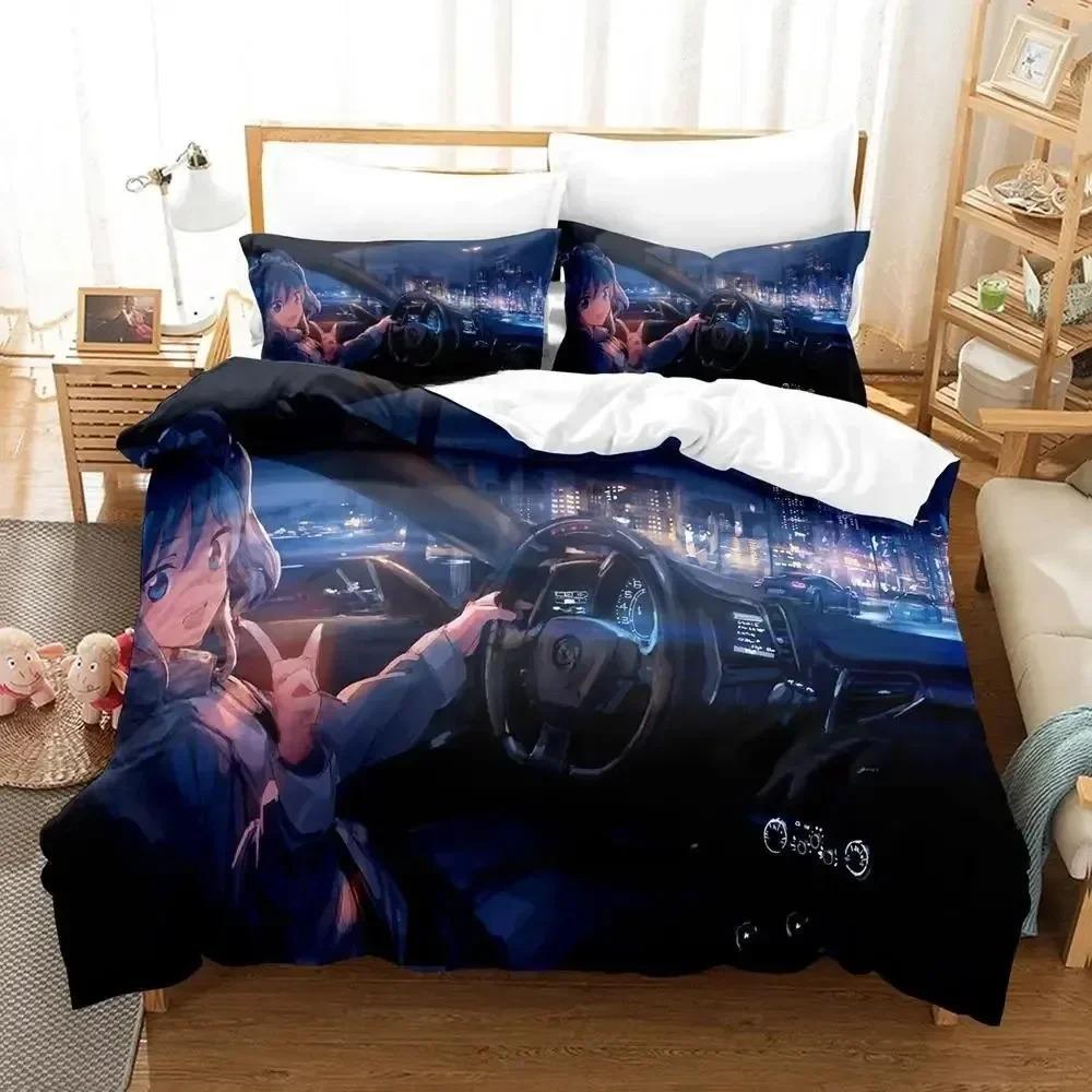 Aikatsu! Beding Set For Bedrom Soft Modern Bedspreads Comefortable Children Kids Soft Duvet Cover Comfortable Quilt Cover And Pilowcase