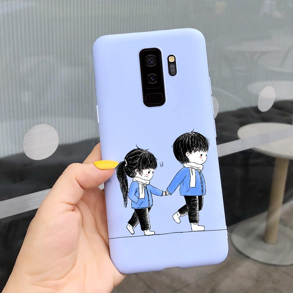For Samsung Galaxy S9 Case G960F/DS Phone Cover Luxury Cartoon Soft Slim Funda For Samsung S9 Plus G965F S9+ Coque S9Plus Bumper