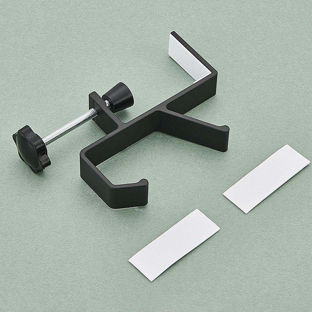 Verstellbares Kaminstrumpf- und Girlandenhalter-Set aus Metall für Weihnachtsdekorationen. Erhältlich in 2, 4 oder 6 Stück.