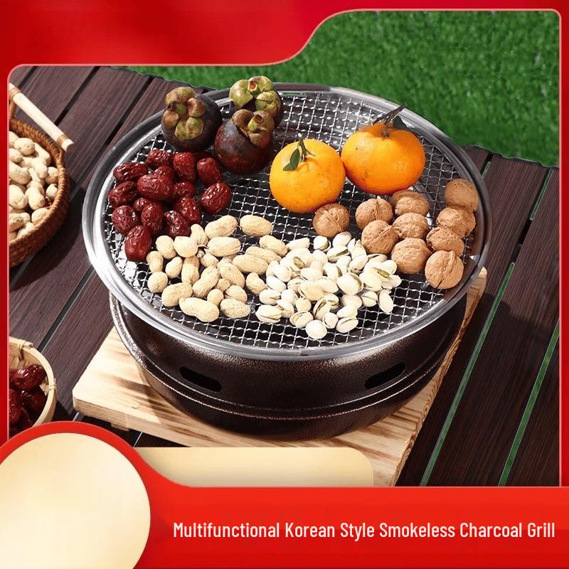 Korean Gold Ingot Charcoal BBQ Grill