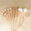 12 Pcs Lotus Series Flower Rattan Sticks Fireless Fragrances Reed Diffuser Stick Diy Ornaments Home Decor