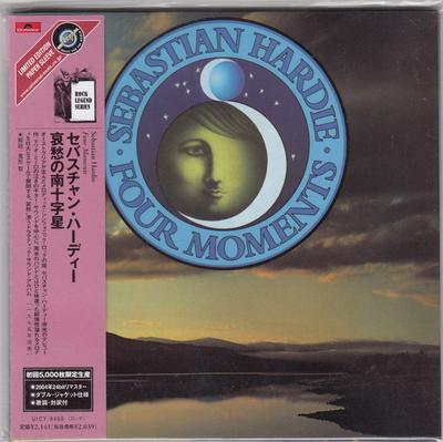 CD SEBASTIAN HARDIE  Four Moments UICY9468 Polydor 2004 Japan ObiRock Used