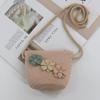 2024 Women's Mini Cartoon & Straw Flower Messenger Bags - Cute Beach Accessory