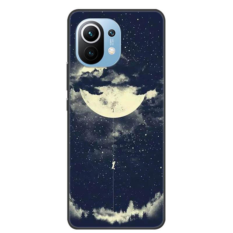 For Xiaomi 11 Lite 5G NE Case Protective Silicone TPU Phone Cases for Xiaomi Mi 11 Lite 5G Shockproof Covers 11Lite Soft Fundas