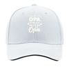 Gorra de esponja de impresión OPA tendencia de moda casual ligera transpirable cómoda tamaño ajustable unisex gorra de béisbol sándwich