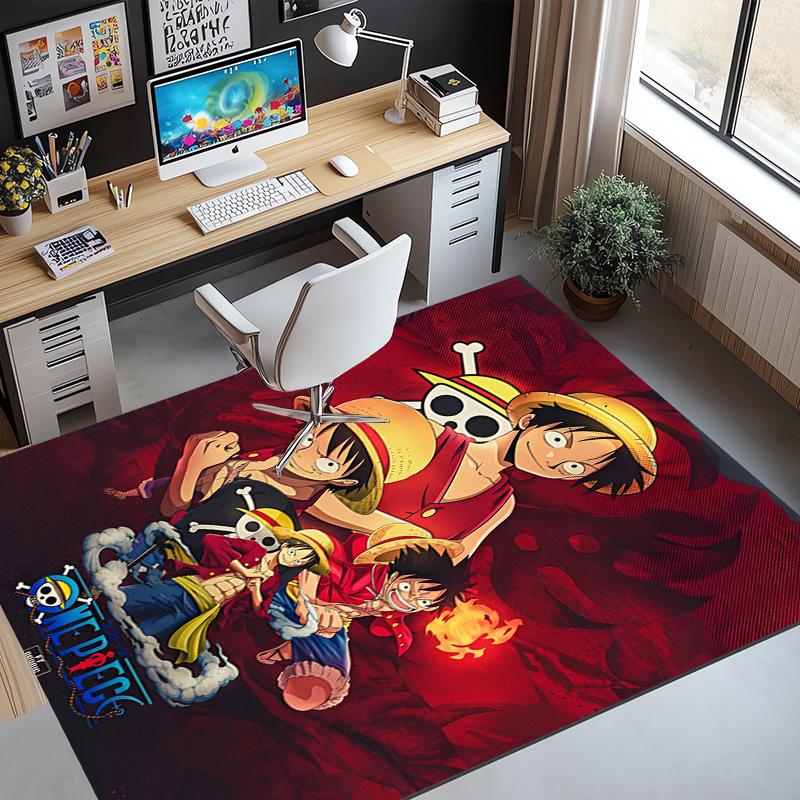 One Piece Pattern Rug, Indoor/Outdoor Mat, for Picnic, Gameroom, Bedroom, Office, Living Room, Home Decor Carpet, Birthday Gift