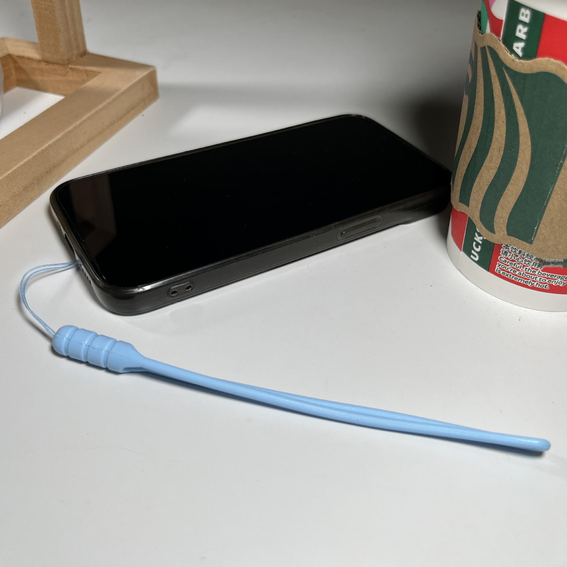 

Силиконовый ремешок на запястье для мобильного телефона с брелком и USB-держателем