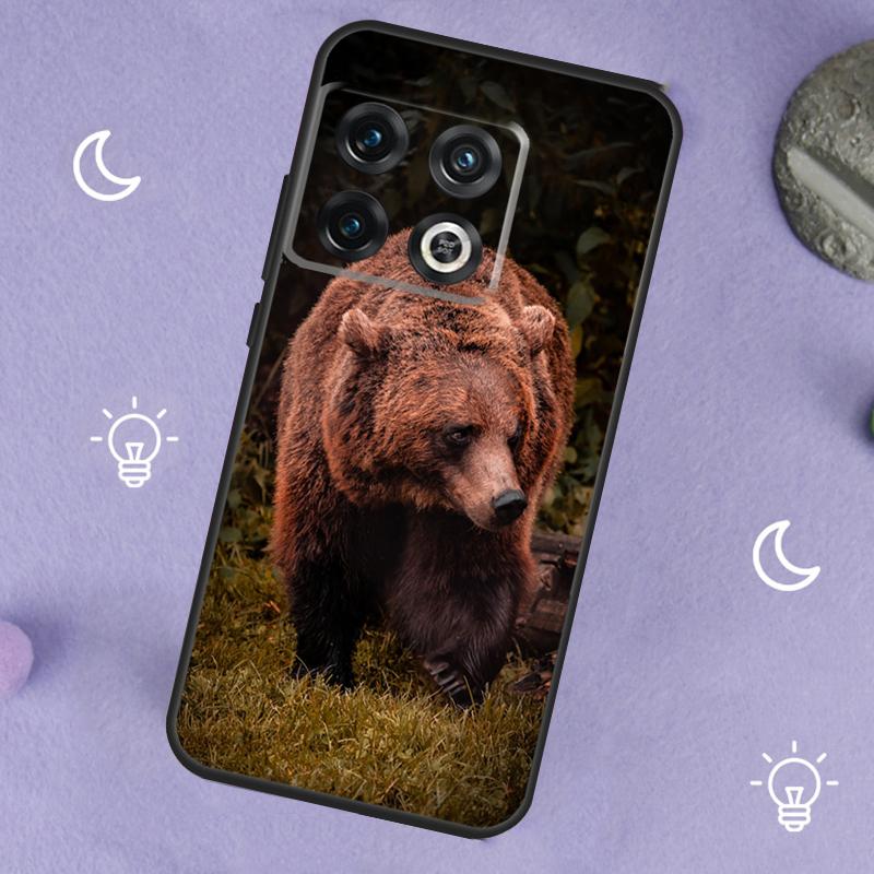 Grizzlybär Hülle für OnePlus 13T 13R 12R 10R 10T 8T 11 12 13 15 Für OnePlus Nord 5 CE 2 3 4 Lite N20 N30