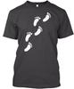 Footprints T Shirt Made In the USA Size S To 5XL