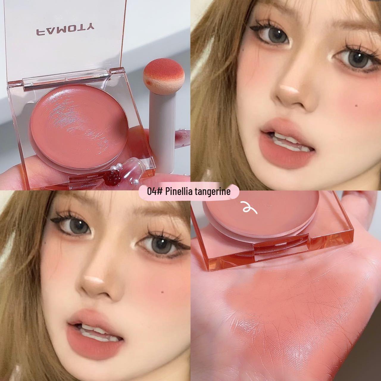 

FAMOTY Cream Blush & Highlighter: Girlish, Natural, Whitening Rouge - Expands Atmosphere