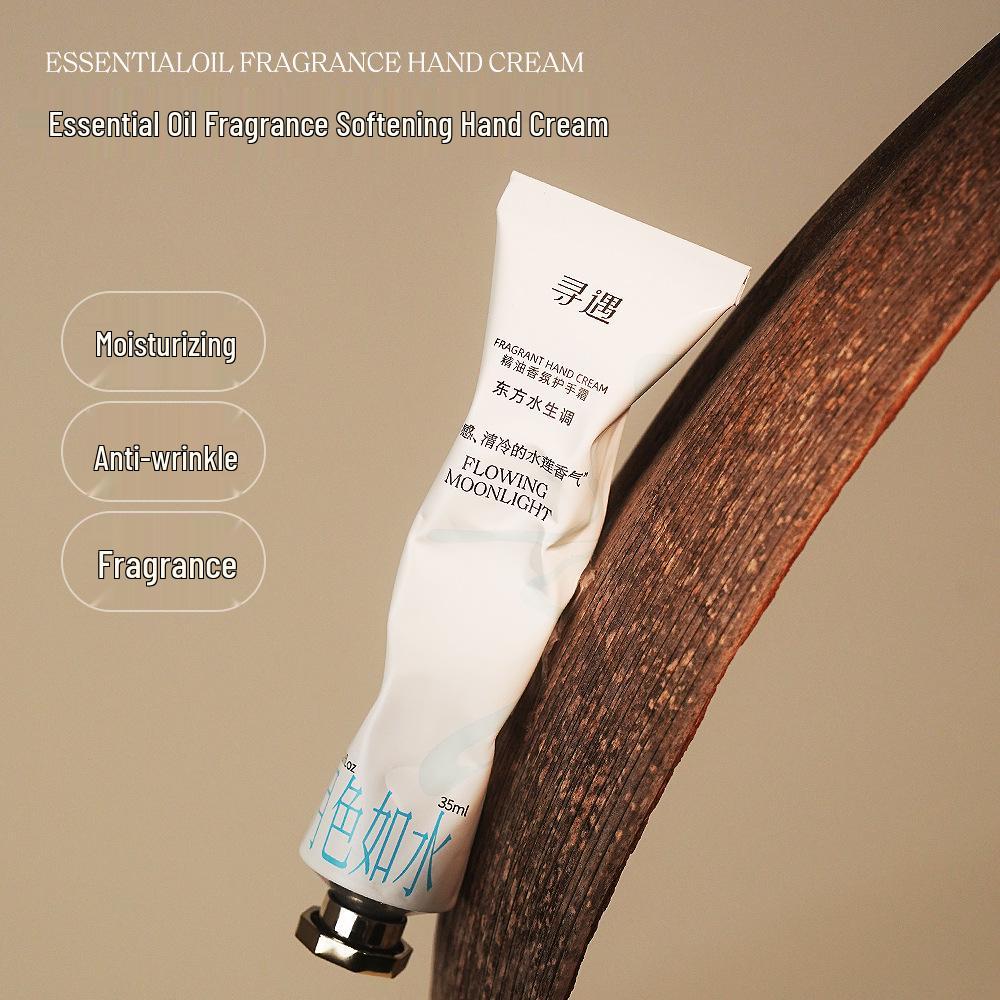 Hand Cream with Essential Oil: Portable, Moisturizing, Long-lasting Fragrance for Men/Women - Perfect Autumn/Winter Souvenir