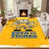 Club Tigres UANL Carpet Door Mat for Living Room or Bedroom Protective Mat Under Chair Office Decoration Christmas Gift Birthday Present