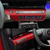 For Hyundai KONA 2024 2025 ABS Front Dashboard Accessories Center Control Panel Air Switch Cover Trim Decoration Sticker Frame